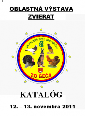 Obal katalógu 2011